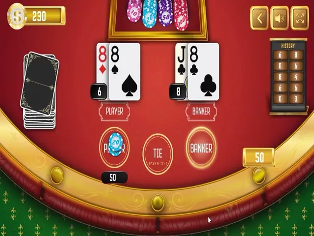 Baccarat juego